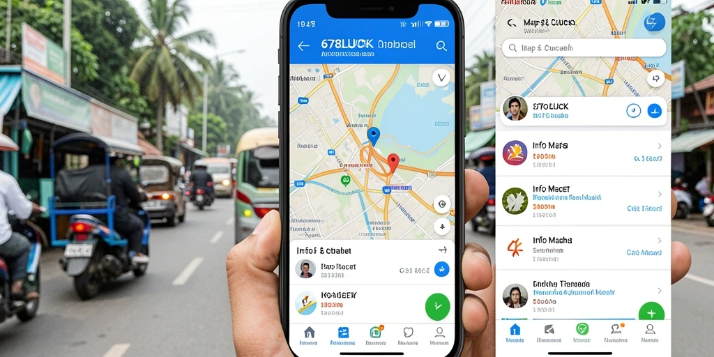 Tampilan antarmuka 678LUCK yang jelas dan informatif