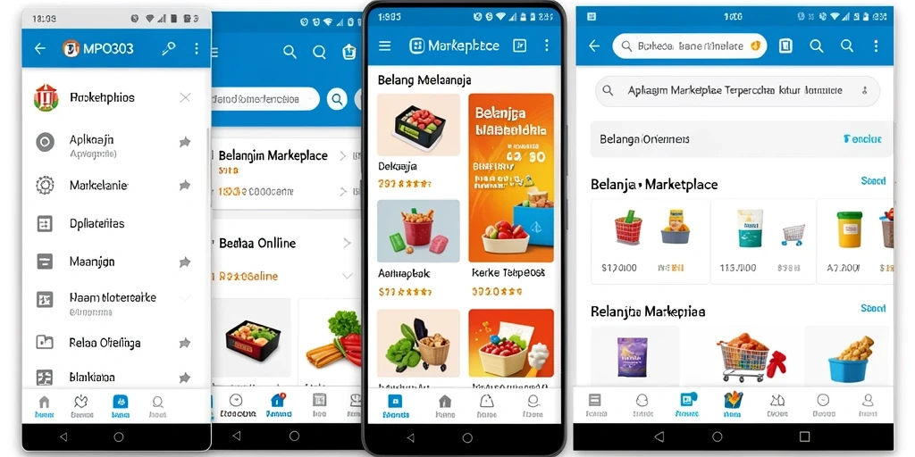 Tampilan antarmuka MPO303 yang modern dan user-friendly.
