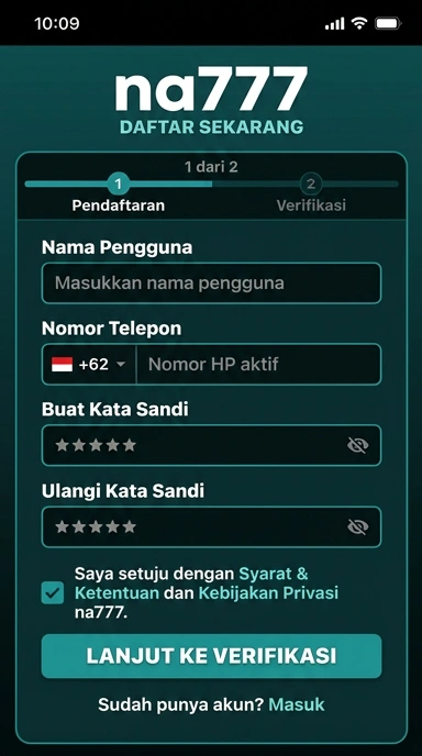 Panduan Daftar Akun na777 Untuk Pengguna Android